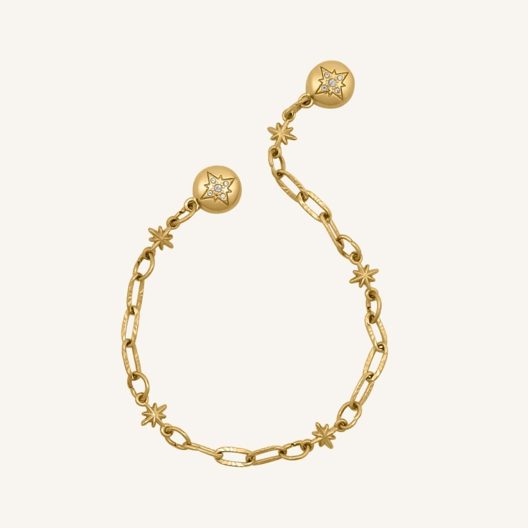 Hikari Spark Star Magnetic Bracelet (Gold) - BLFX