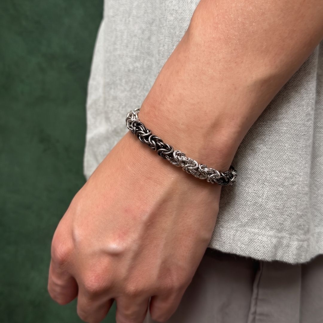 Hunter Chainmail Bracelet - Duo Tone