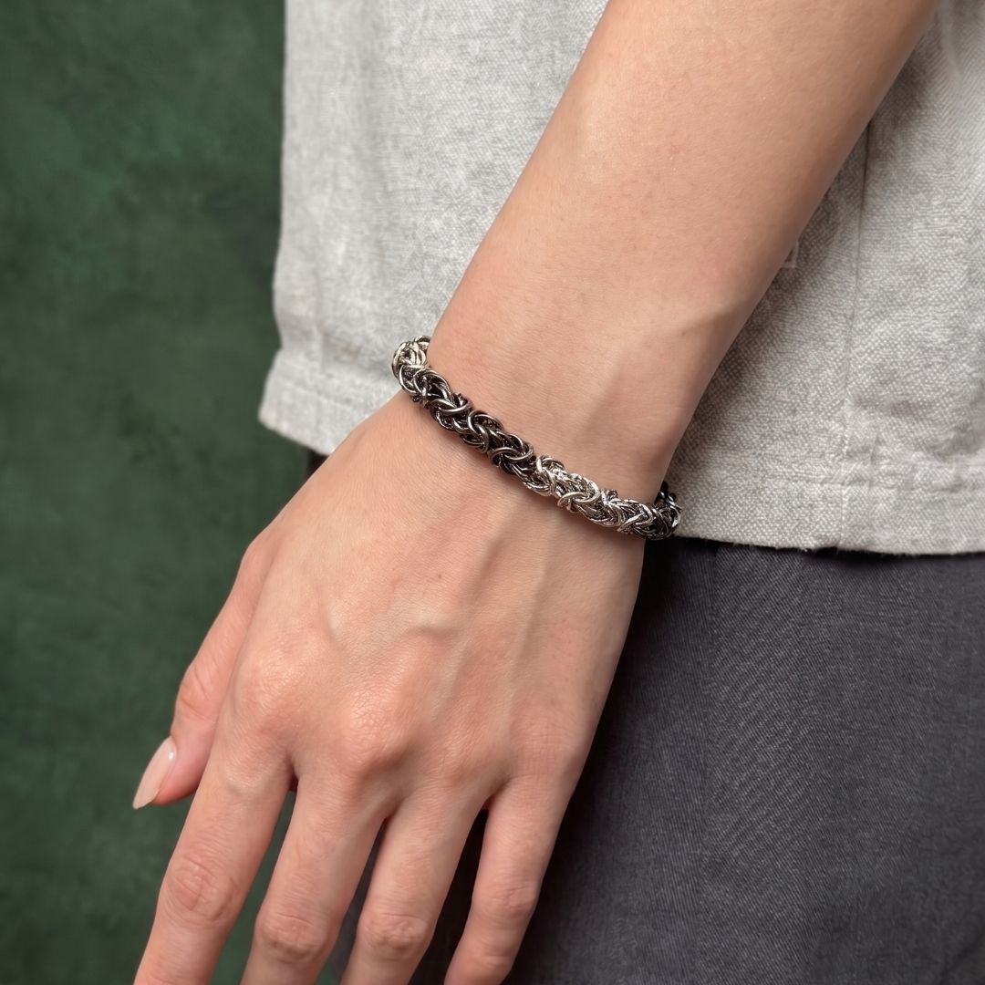 Hunter Chainmail Bracelet - Duo Tone
