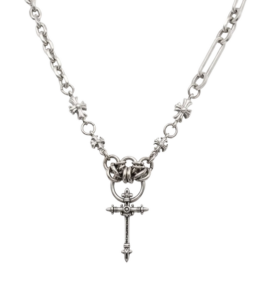 Henson Cross Necklace - BLFX