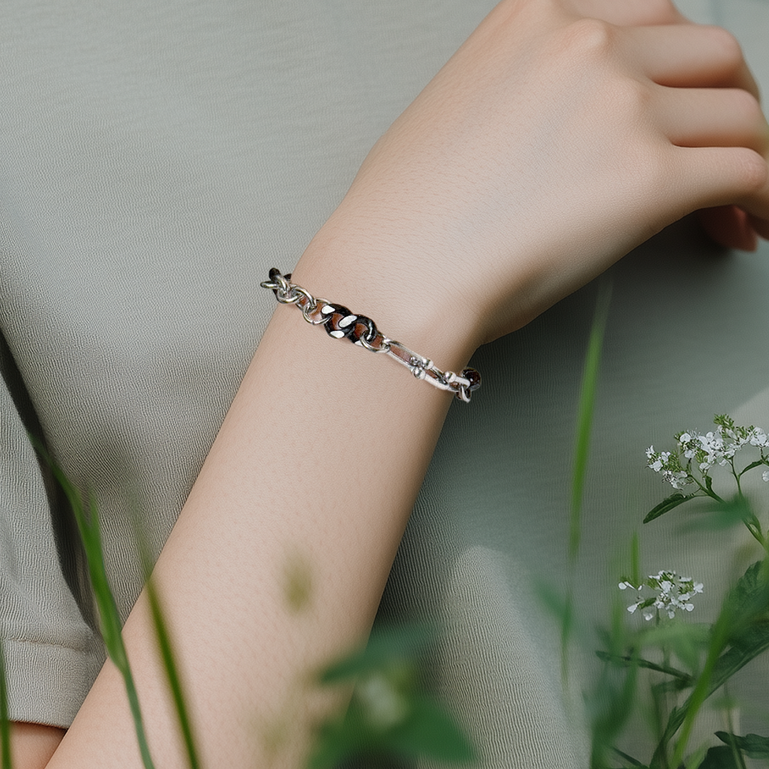 Kai Black Hybrid Chain Bracelet