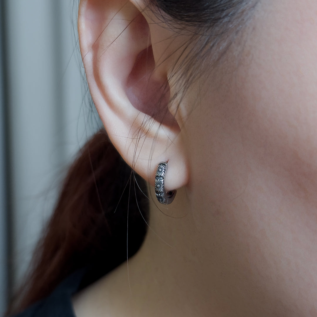 Mara Sun Hoop Earring - Single