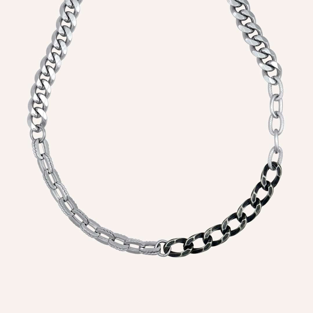 Maris Hybrid Chain Link Necklace - BLFX