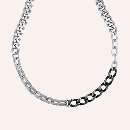 Maris Hybrid Chain Link Necklace - BLFX