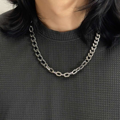 Maris Hybrid Chain Link Necklace - BLFX