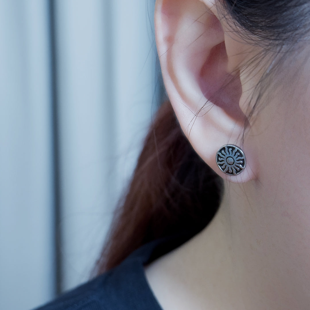 Meadow Sun Ray Stud Earring - Single
