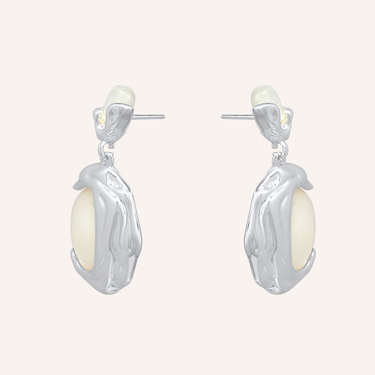 Merlin seashell Wrap Drop Earrings
