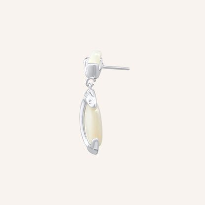 Merlin seashell Wrap Drop Earrings