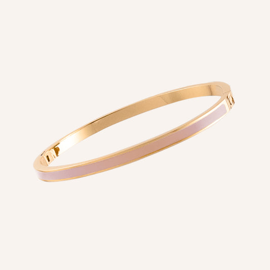 Mika Paint Bangle - Sand 4mm