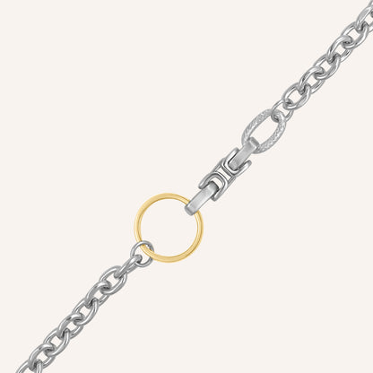 Millie Duo Tone Hybrid Chain Bracelet