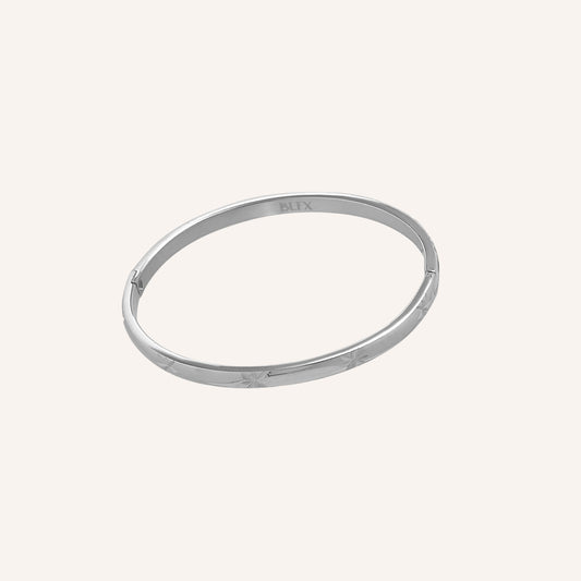 Neila Star Spark Bangle - Mini - Silver