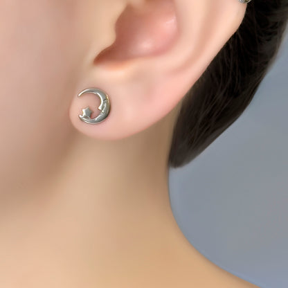 Neva Moon Star Stud Earring - Single