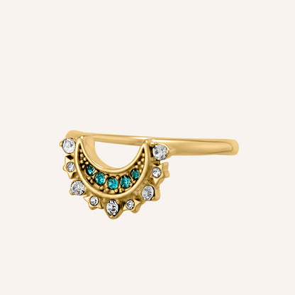 Niam Moon Ring - Gold