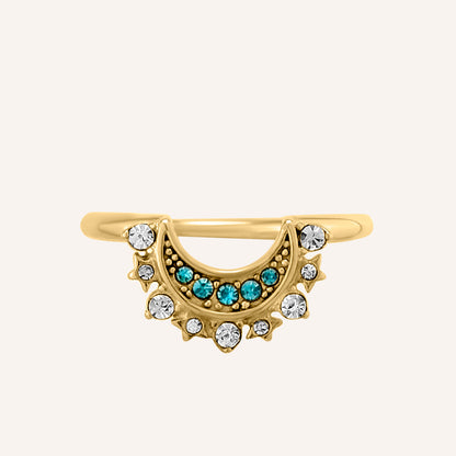 Niam Moon Ring - Gold
