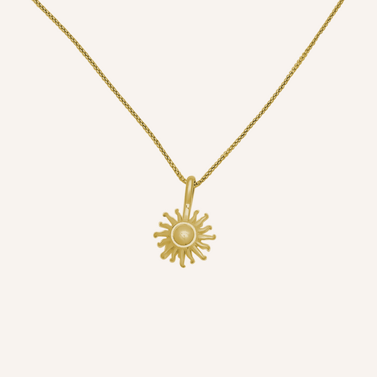 Norah Sun Necklace - Gold