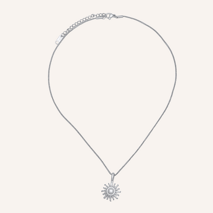 Norah Sun Necklace - Silver