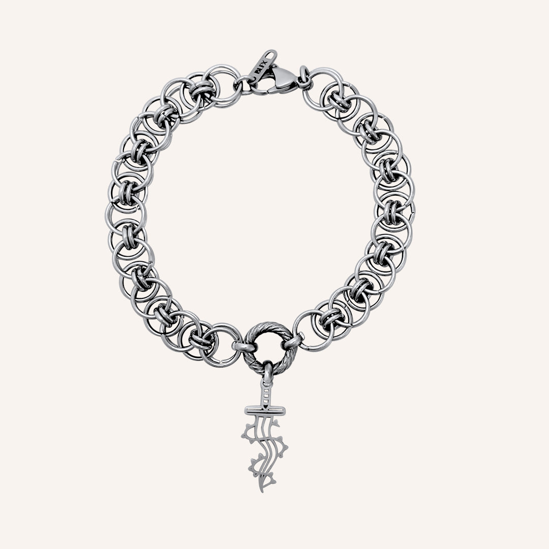 Obanai Chainmail Sword Bracelet
