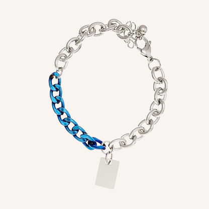 Odin Blue  Hybrid Chain Bracelet