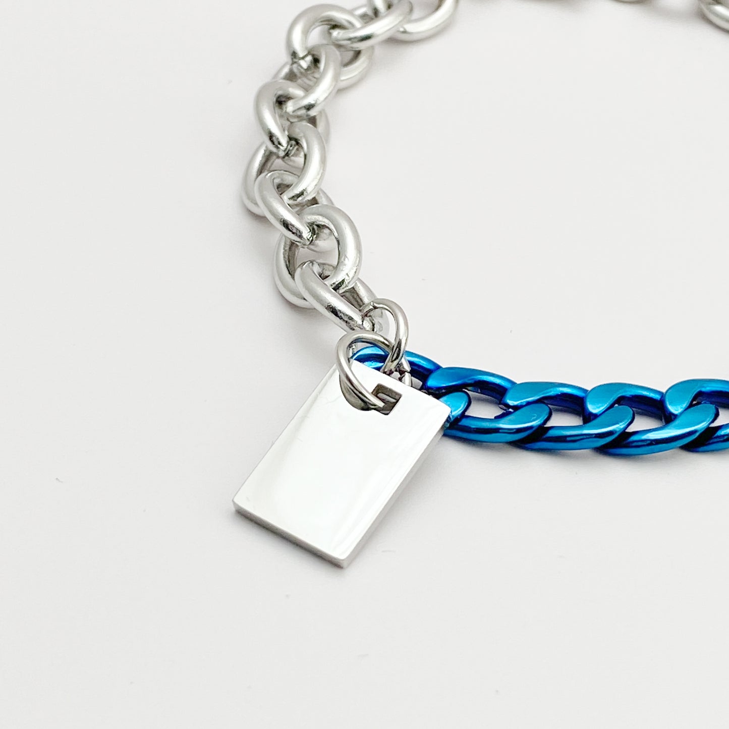Odin Blue  Hybrid Chain Bracelet