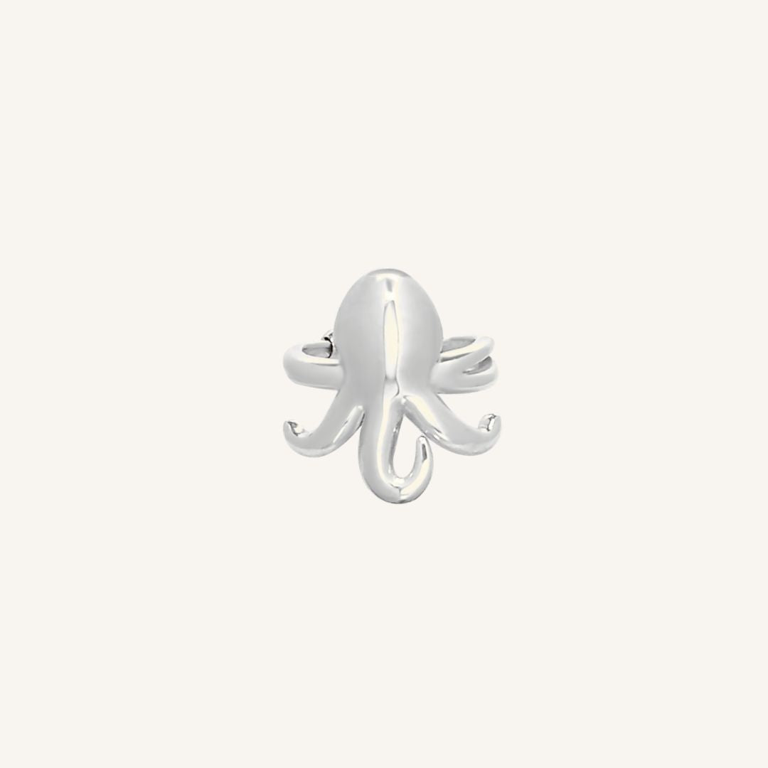 Sabnock Octopus Ear Cuff (Silver)