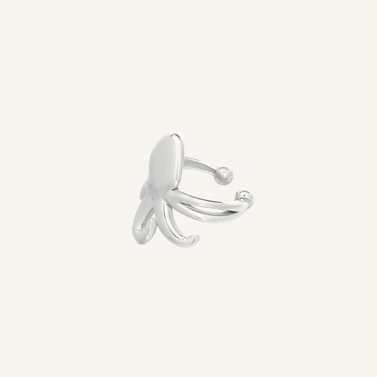 Sabnock Octopus Ear Cuff (Silver) - BLFX