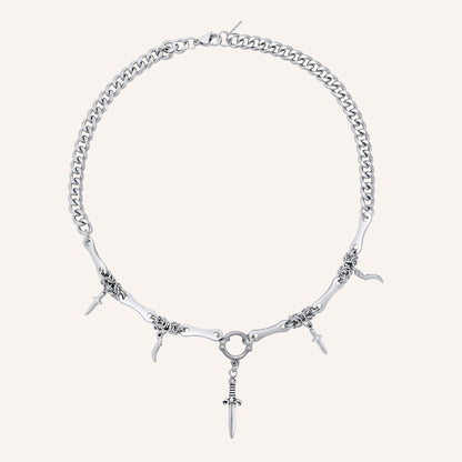 Sen Sword Chainmail Necklace