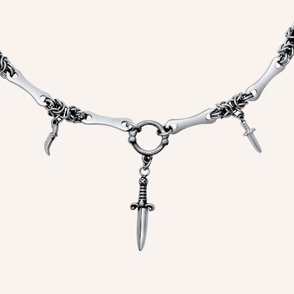 Sen Sword Chainmail Necklace