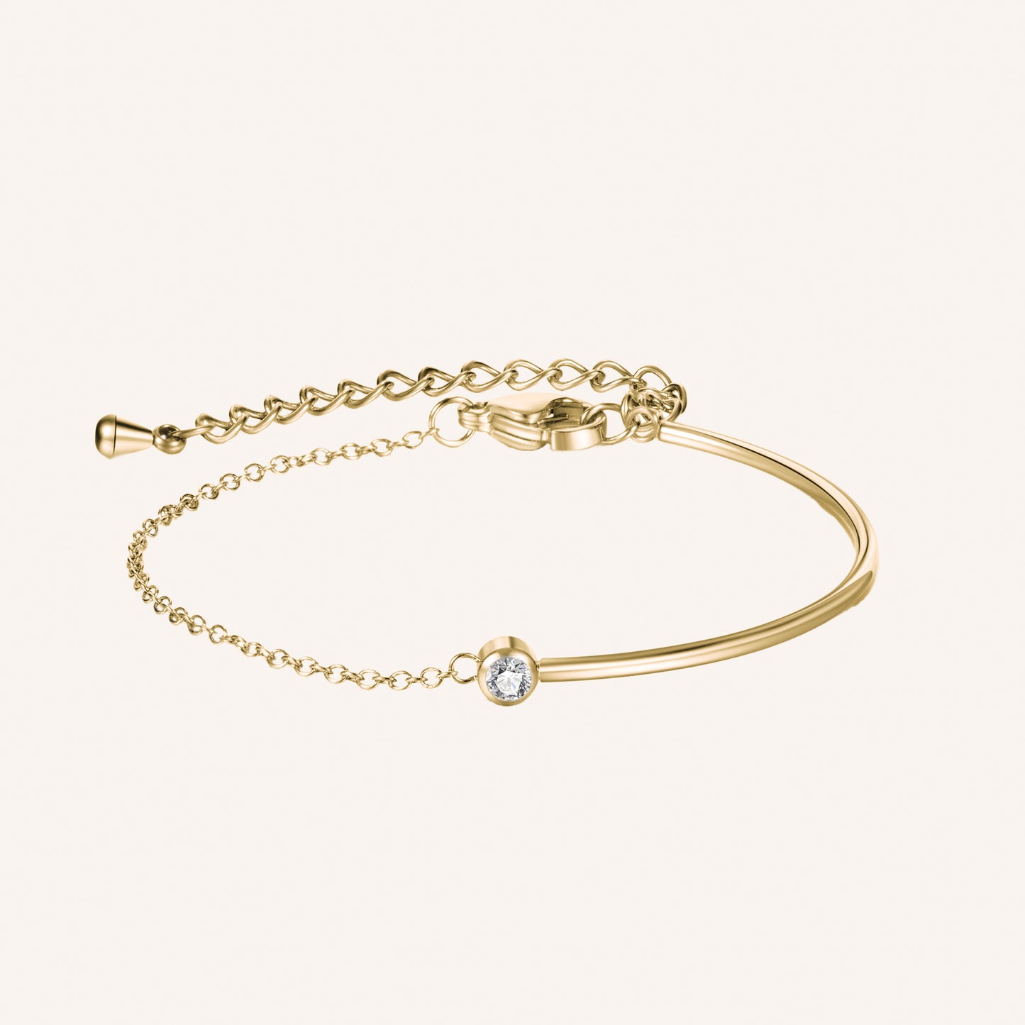 Tabitha Half Cuff Bracelet - Gold
