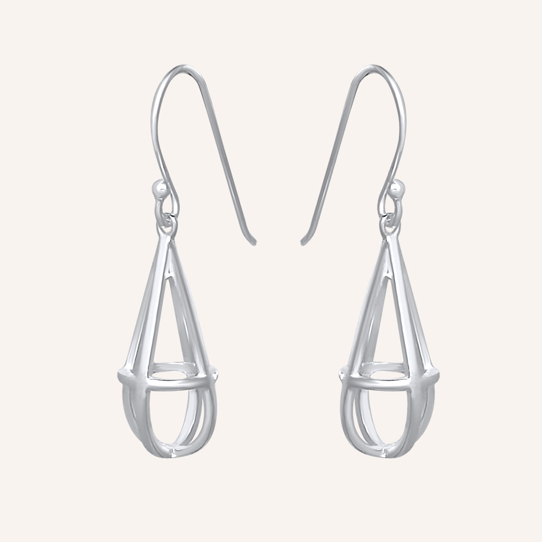 Tear Himmeli Hook Earrings