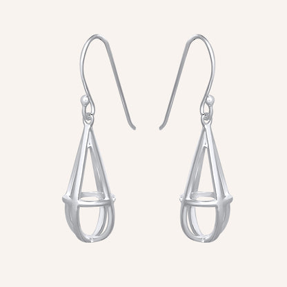 Tear Himmeli Hook Earrings