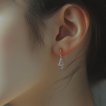 Tear Himmeli Hook Earrings