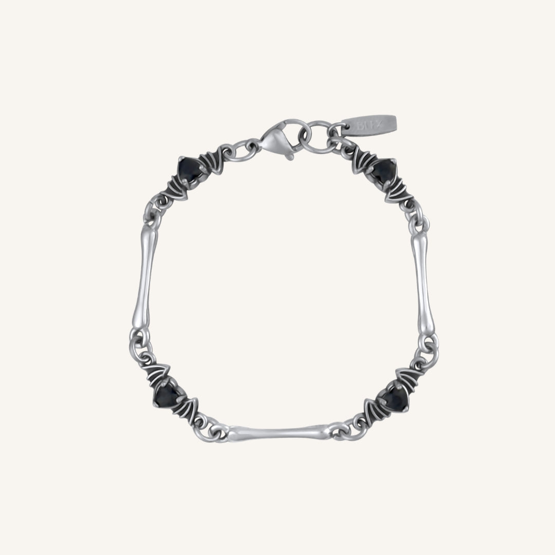 Velvetine Bat Bone Bracelet