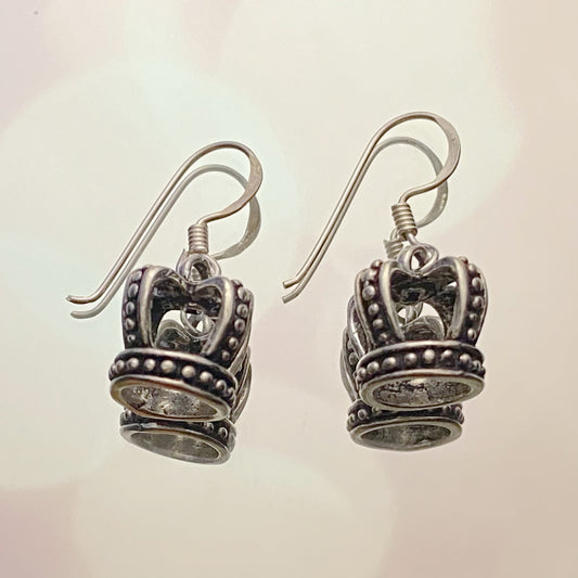 Crown Hook Earrings