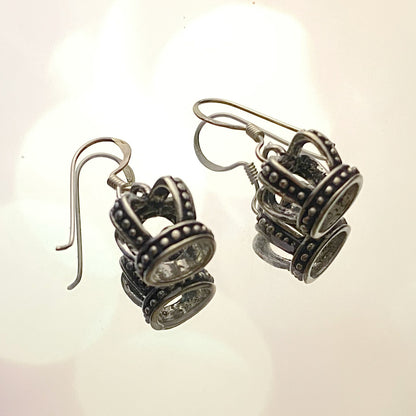 Crown Hook Earrings