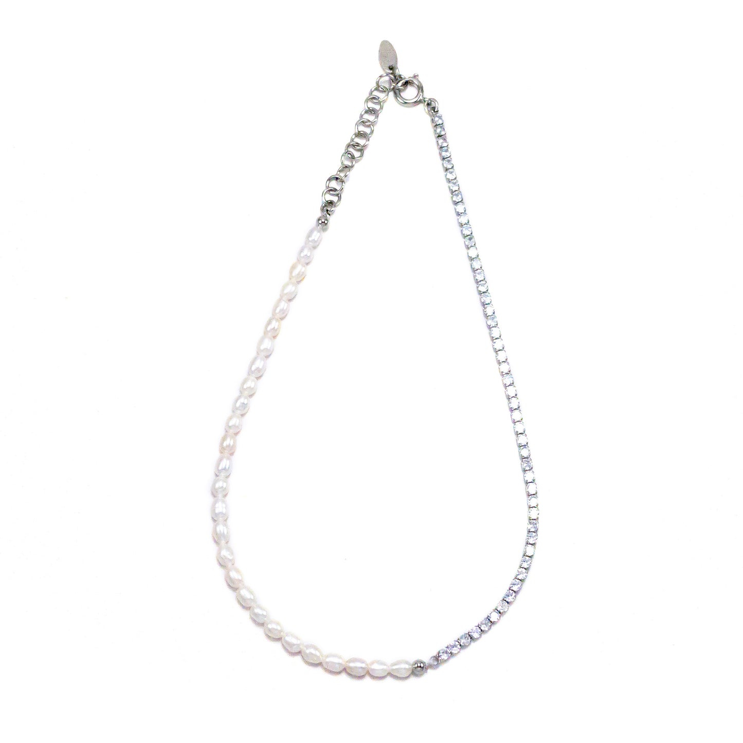 Ijen Pearl Hybrid Chain Necklace