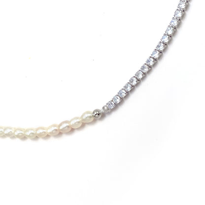 Ijen Pearl Hybrid Chain Necklace