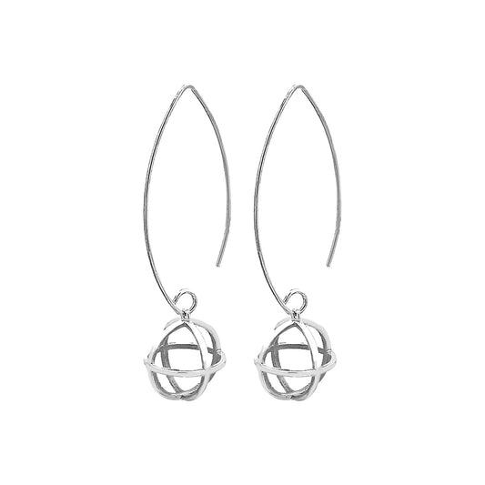 Sphere Himmeli Hook Earrings